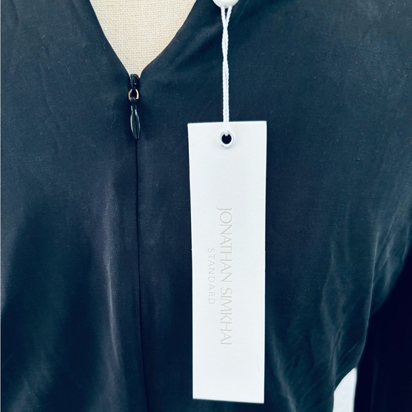 NWT Jonathan Simkhai Standard “Remy” mock neck mini dress - Picture 10 of 11